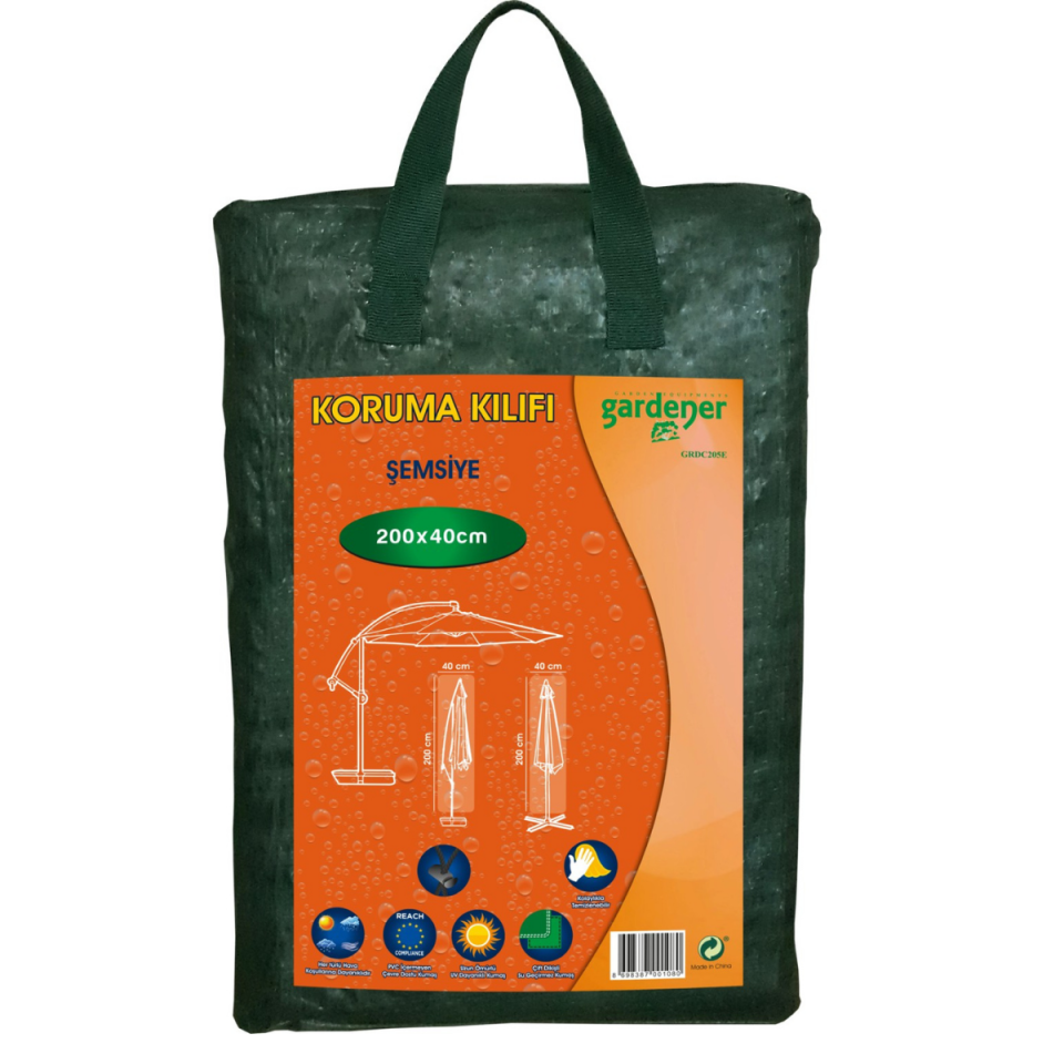 ŞEMSİYE KORUMA ÖRTÜSÜ 200X40 GRDC205E