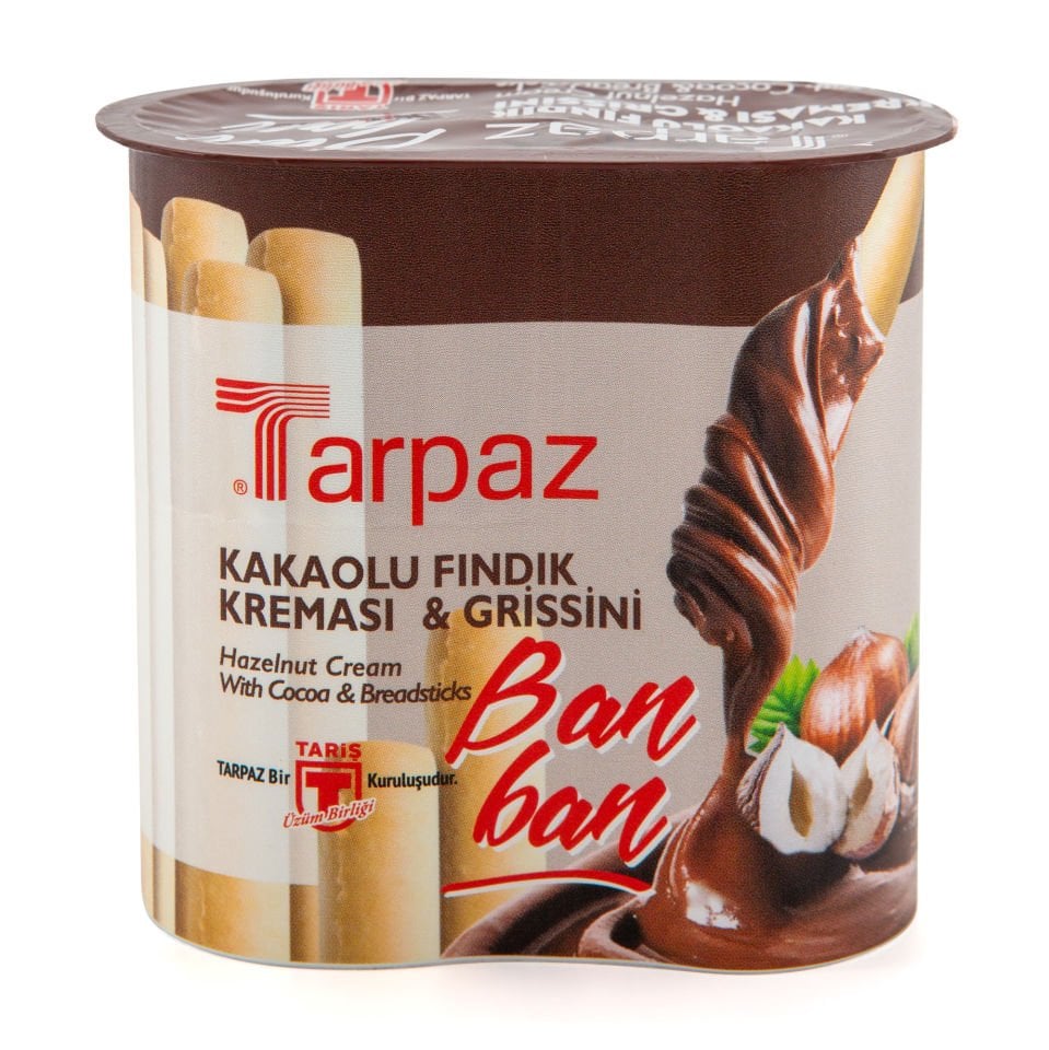 Banban Kakaolu Fındık Kreması & Grissini 52 Gr 24 Adet