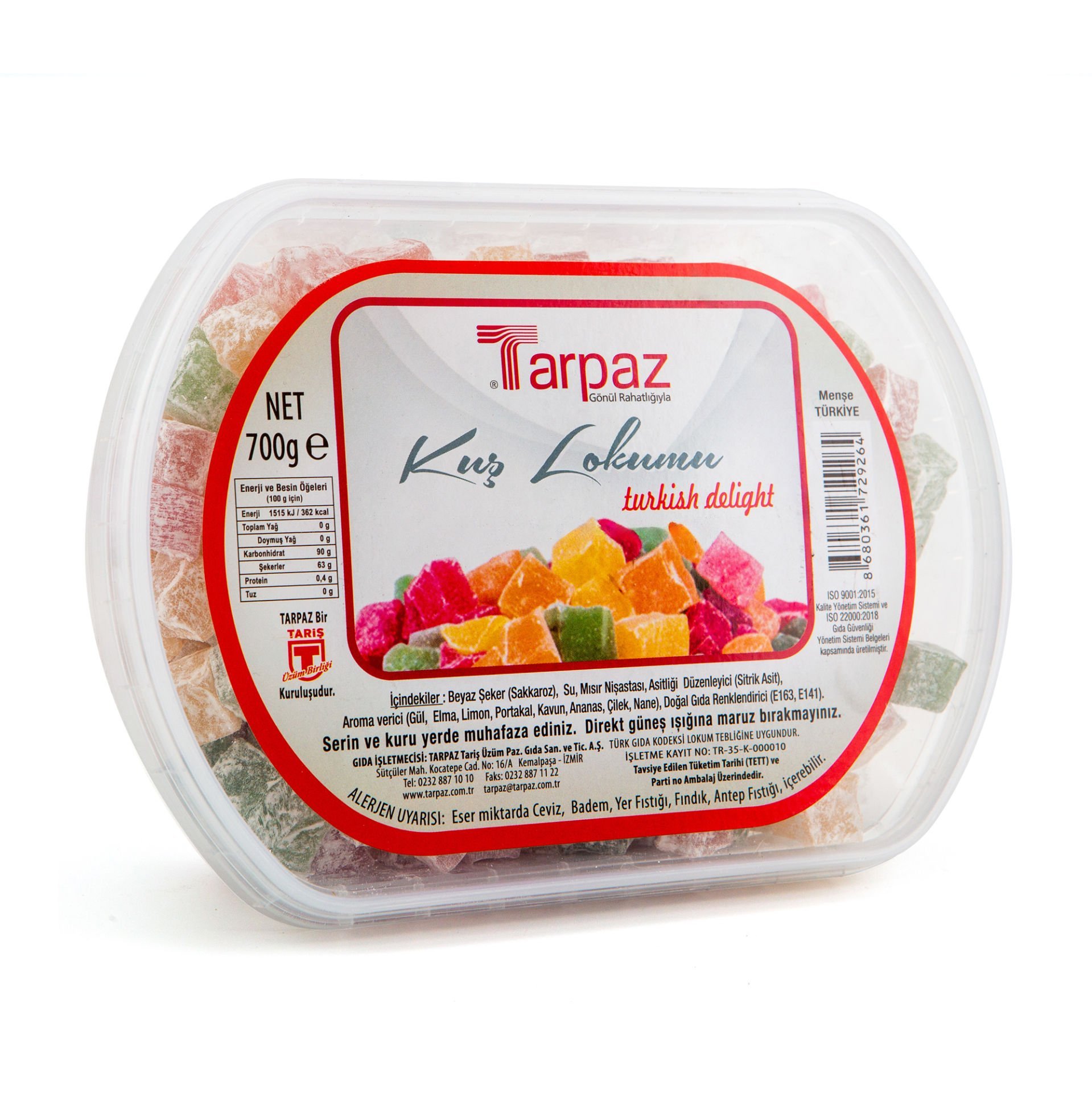 Meyveli Kuş Lokumu 700 Gr