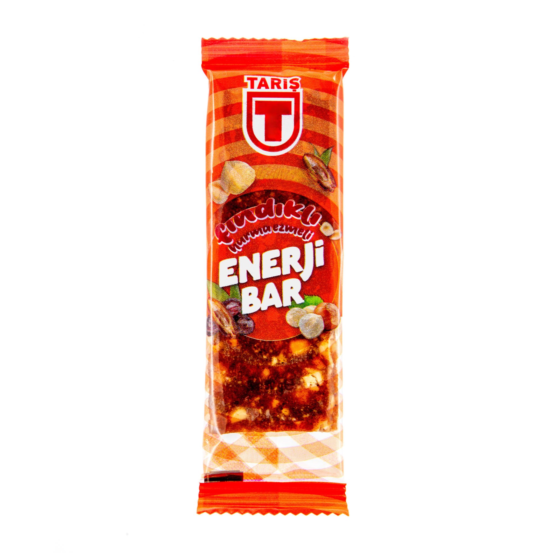 Fındıklı Hurma Ezmeli Enerji Bar 30 gr x 24 Adet