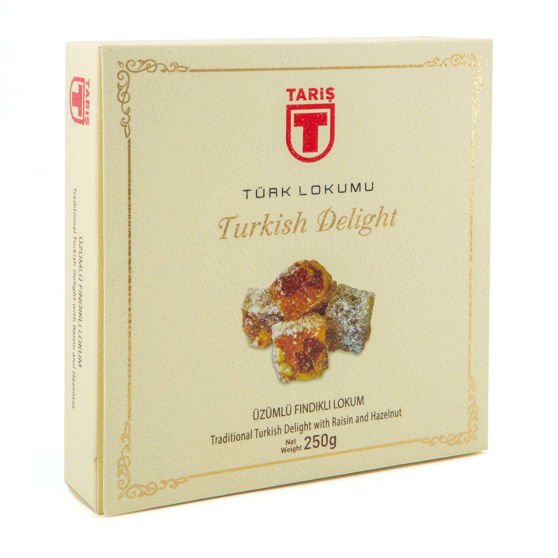 Üzümlü Fındıklı Lokum 250 Gr