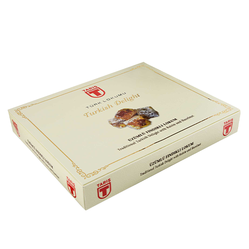 Üzümlü Fındıklı Lokum 250 Gr