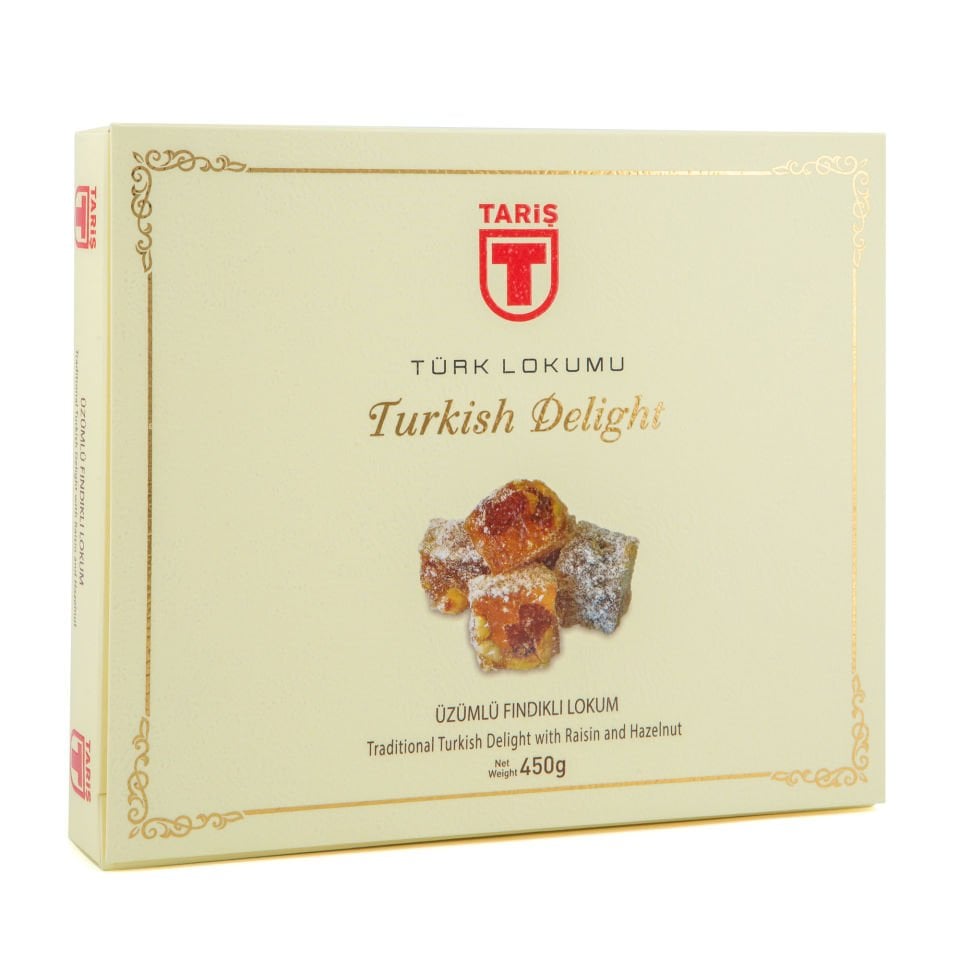 Üzümlü Fındıklı Lokum 450 Gr