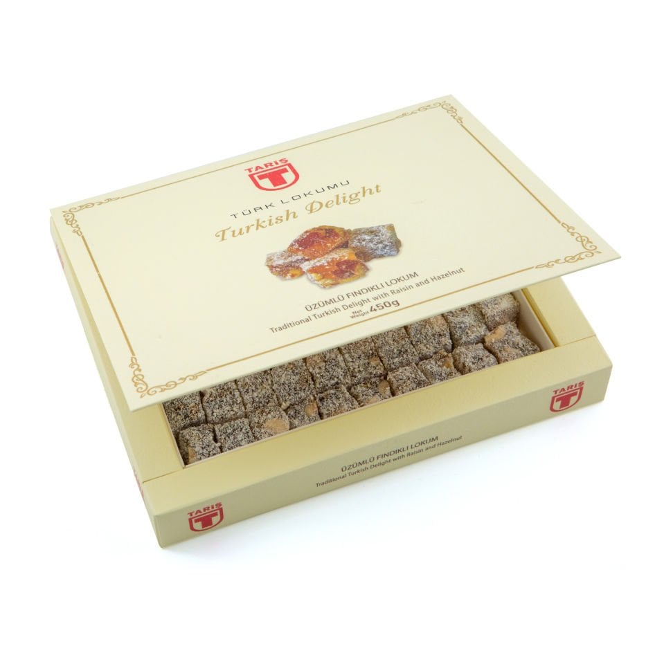 Üzümlü Fındıklı Lokum 450 Gr