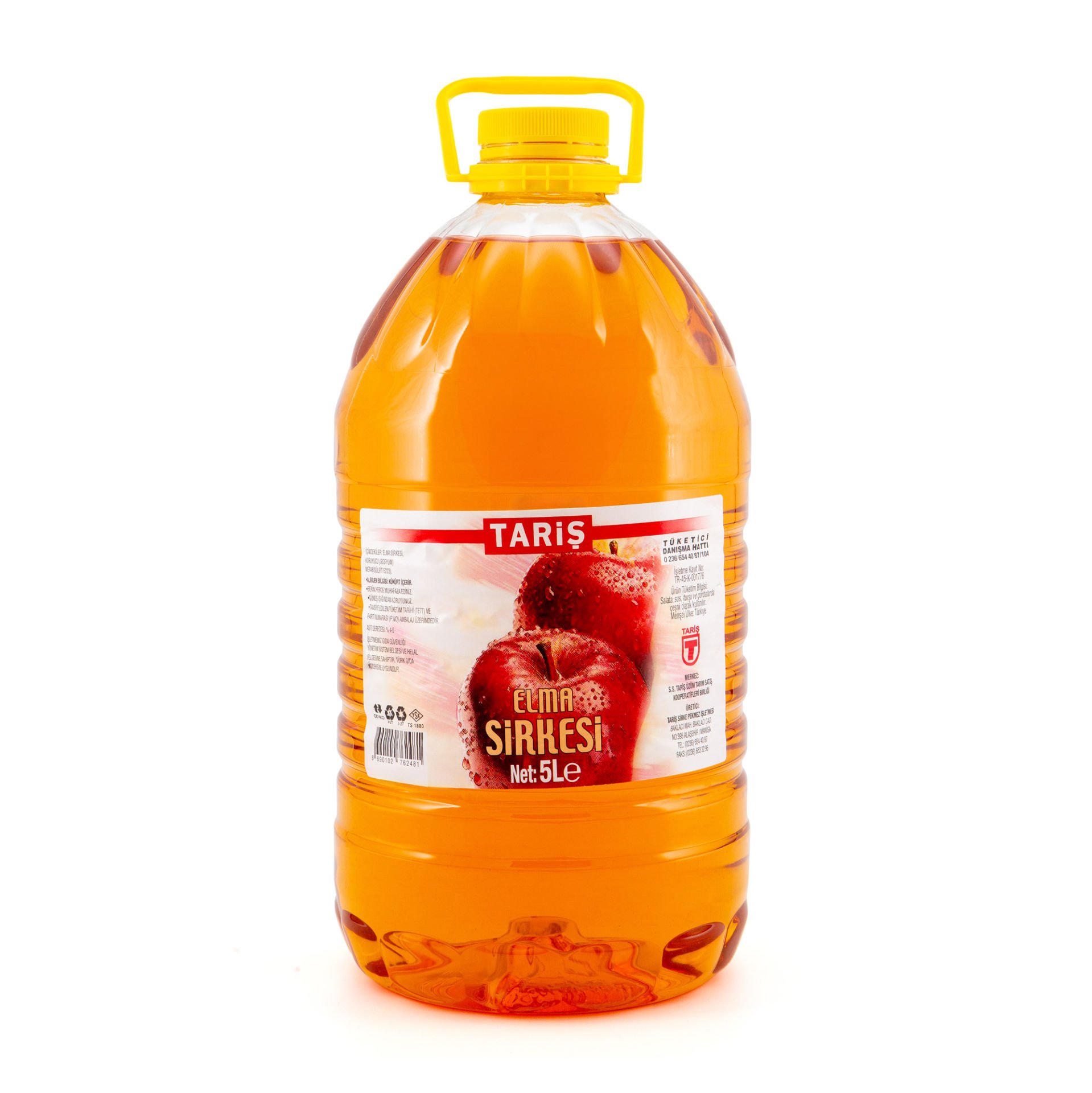 Elma Sirkesi 5 Lt Pet(Dar Ağızlı)