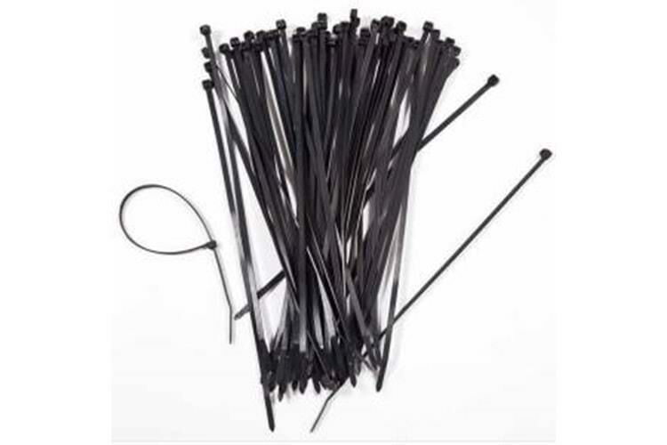 Plastik Cırt Kelepçe 30 Cm (100 Ad) Siyah