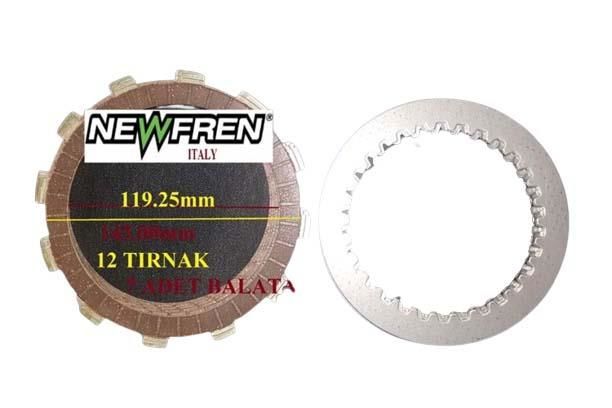 Depraj Balatası+balata Sacı Xvs650-a/ Wr250 / Yz250 Uyumlu