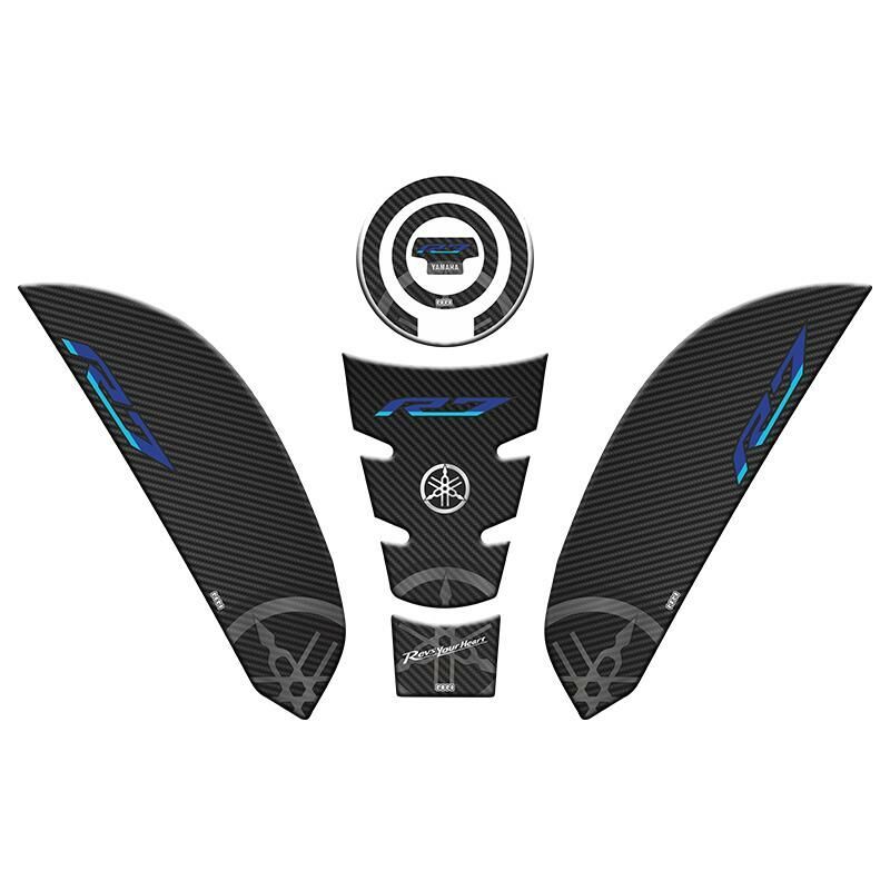 Yamaha R7 2021 - 2024 Uyumlu Tank Pad Set 002