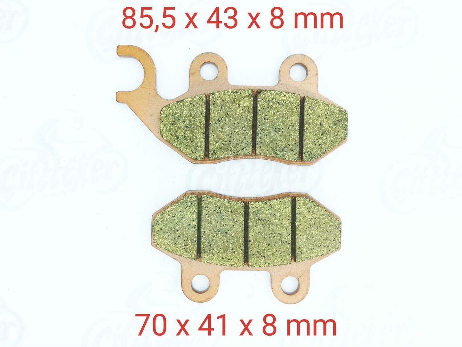 Ön Fren Disk Balatası Fa264 Sym Fiddle 125-Orbit Iı 50-Jet 4 125-Jet 14