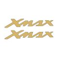 Yamaha Xmax Uyumlu Damla Yazı Gold 22X4 Cm Sticker