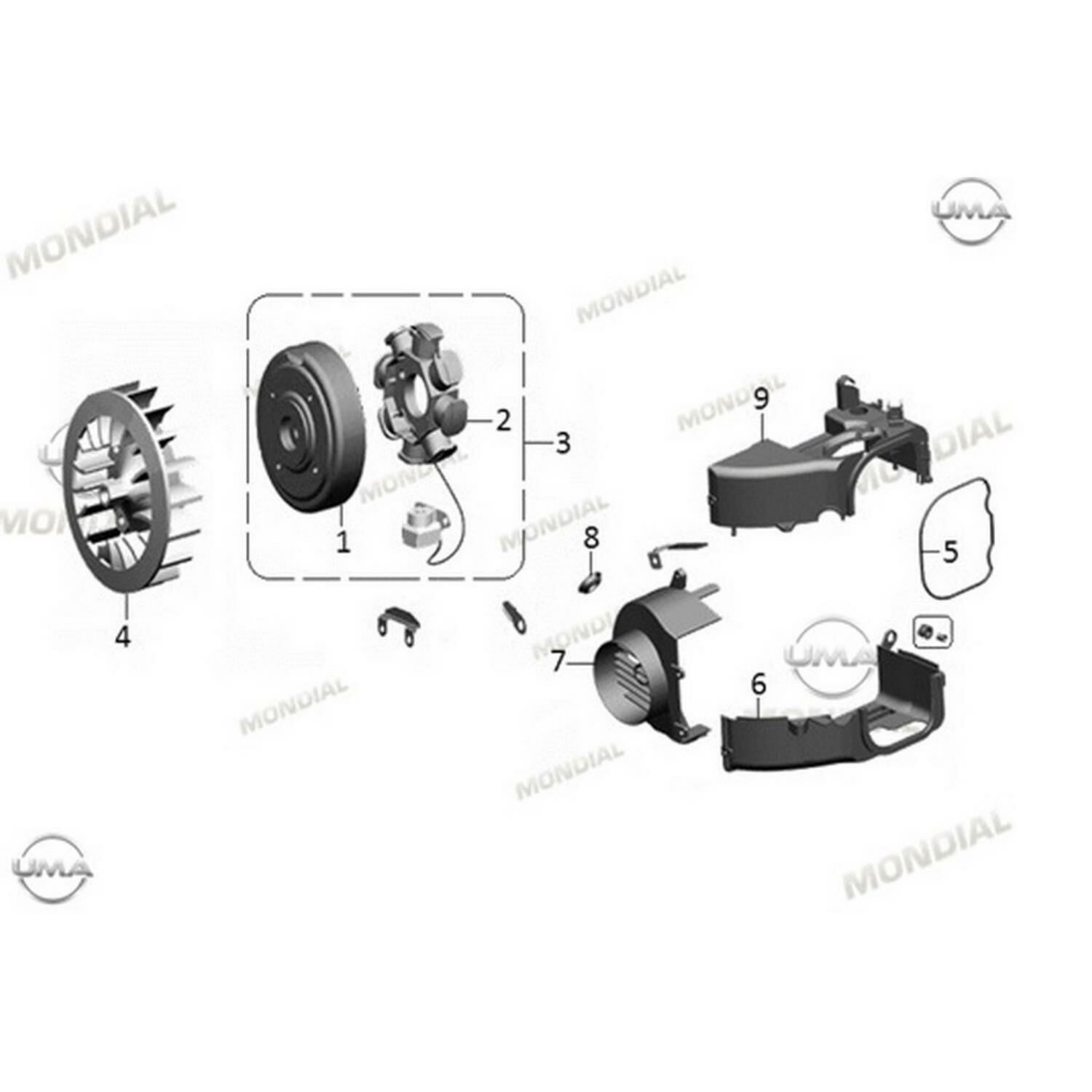 Mondial Ritmica 100-110 Speedy Rotor 12 Li Orj