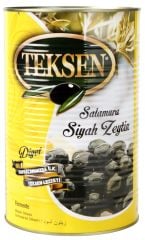 TEKSEN Diyet Sal.Siyah Zeytin Teneke-2200G