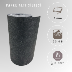 3mm Parke Altı Şiltesi Polyester Elyaf Keçe