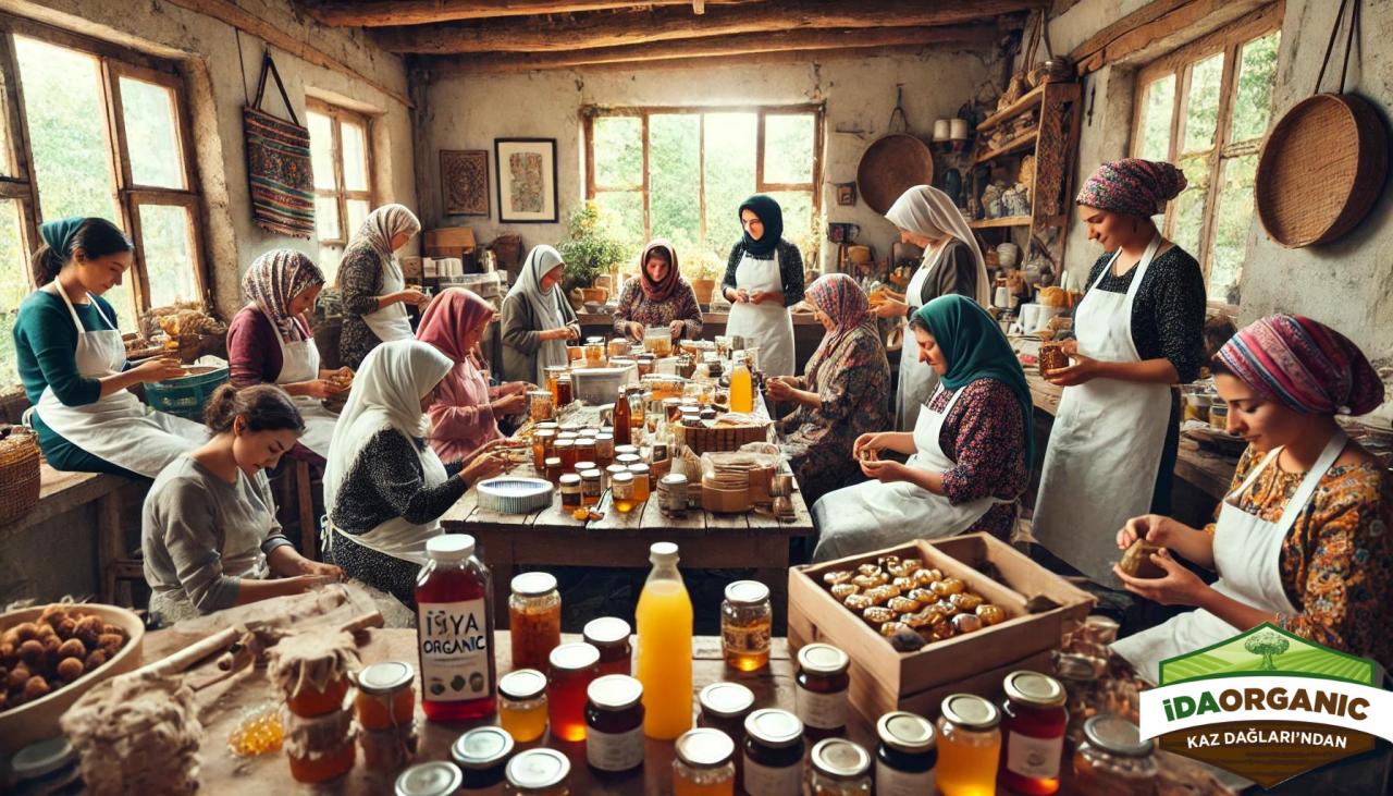 İda Organic'in Yerel Üretim ve Kadın Girişimcilere Verdiği Destekler
