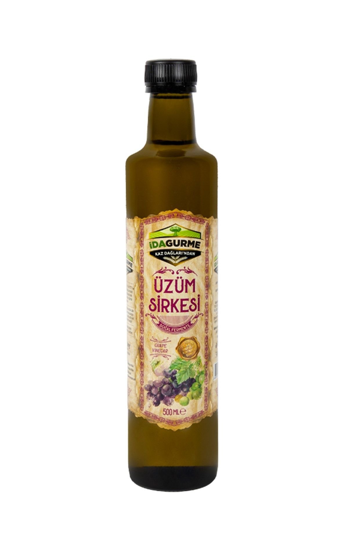 İda Organic Üzüm Sirkesi 500 ML