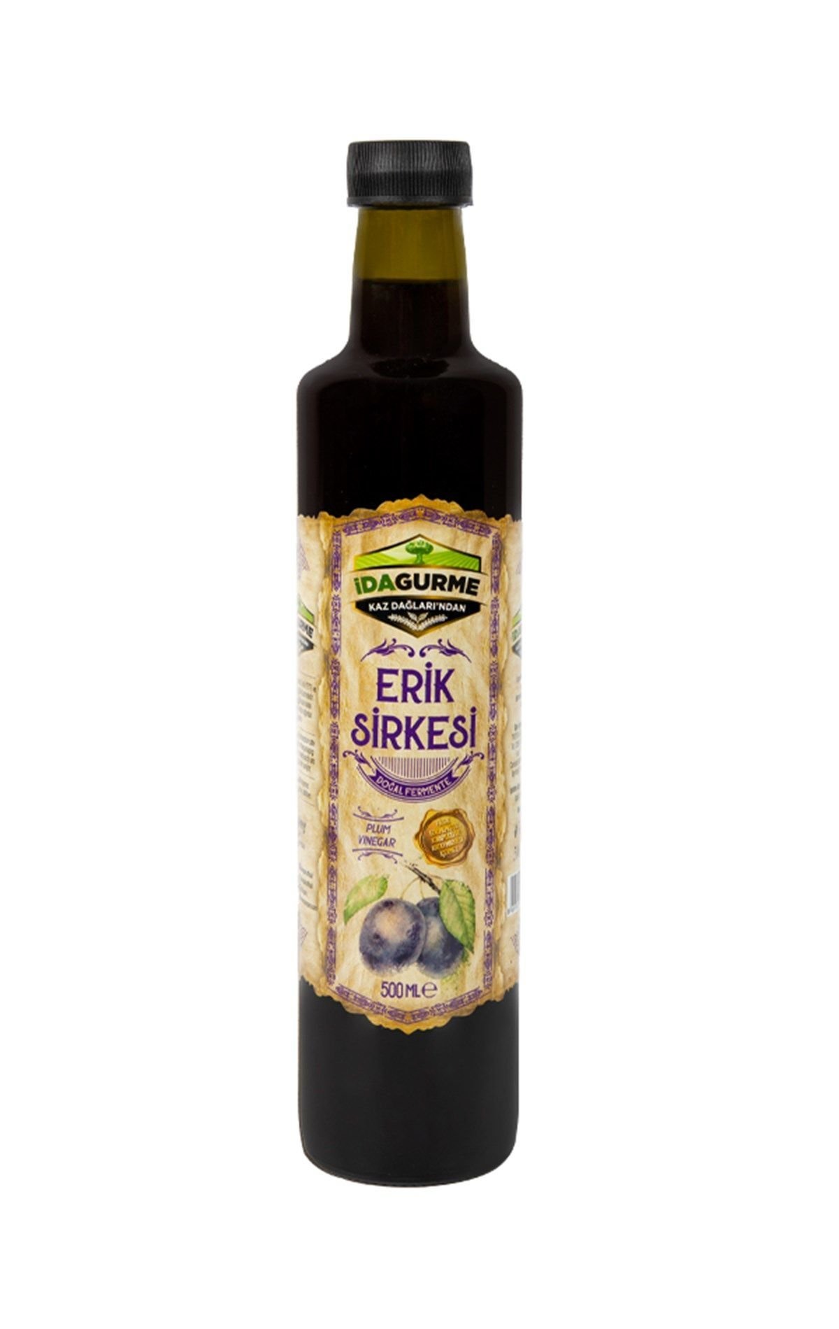 İda Organic Erik Sirkesi 500 ML