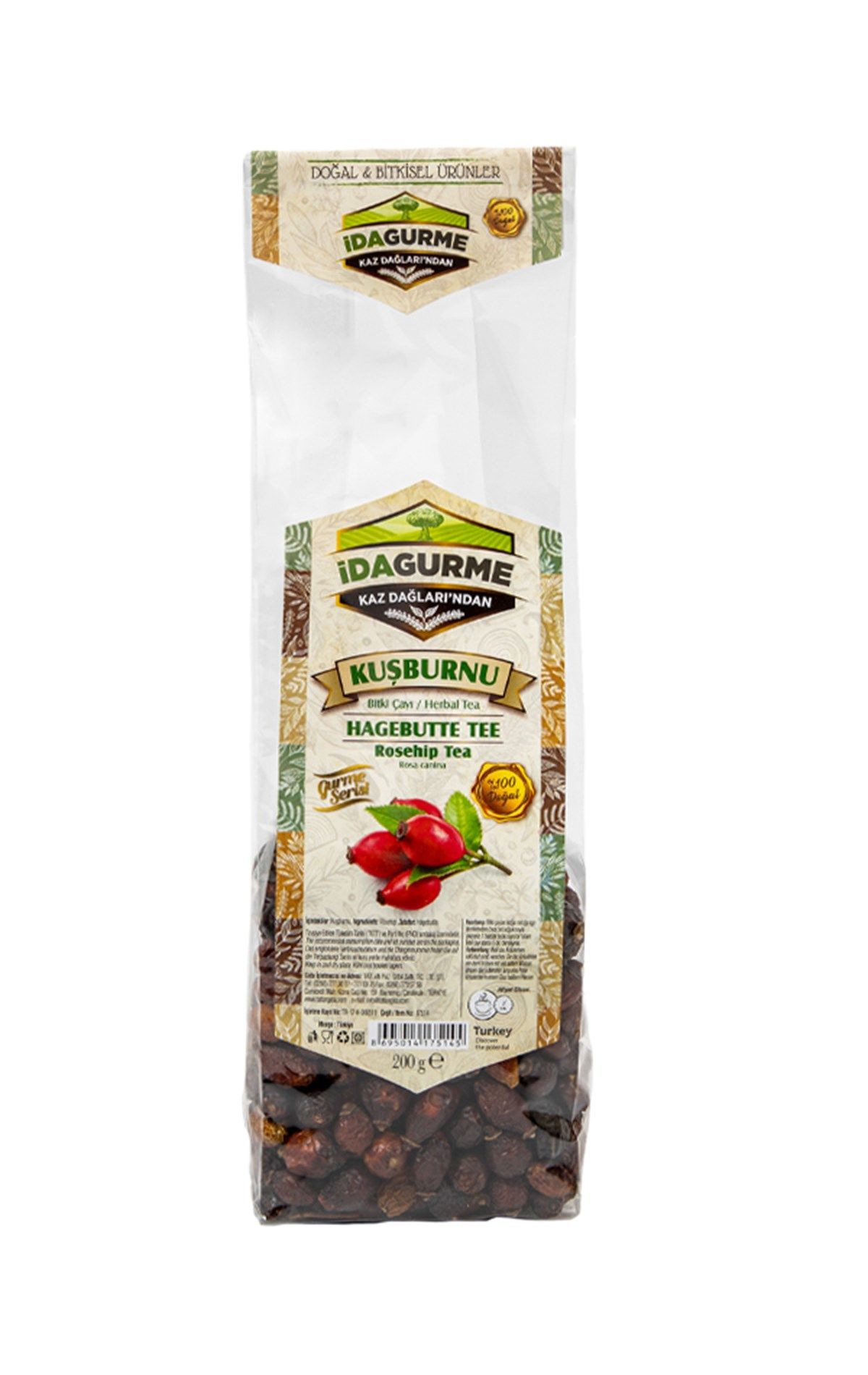 İda Organic Kuşburnu Çayı 200 GR