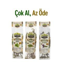 İda Organic 3'lü Çay Seti: Karabaş Otu Çayı, Adaçayı, Kekik Çayı