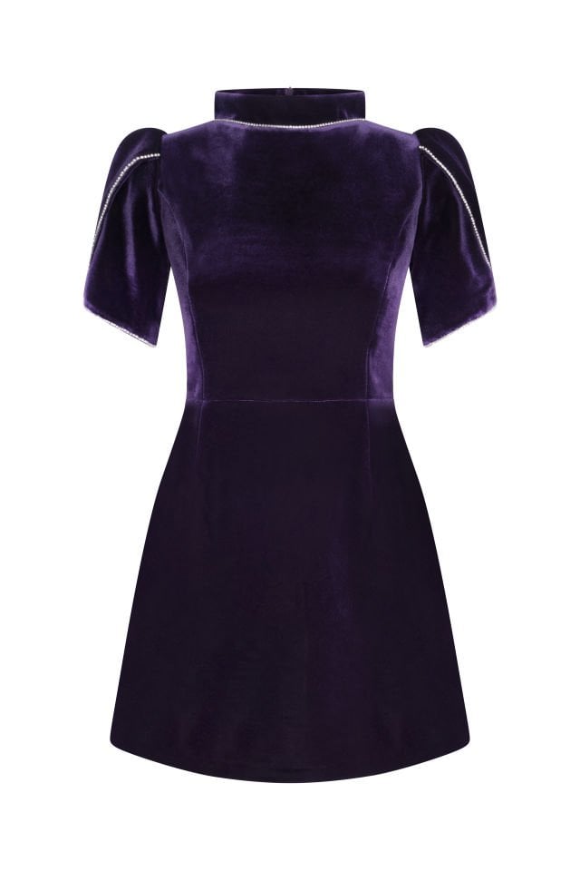 LUNA VELVET DRESS