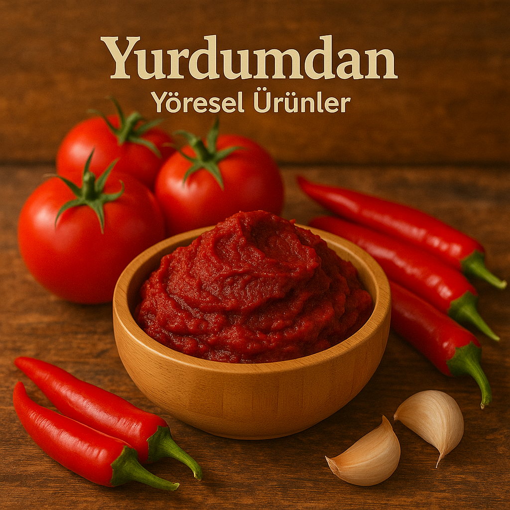 Tatlı Biber Salçası (Gün Kurusu) (Gaziantep)