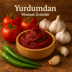 Domates Salçası (Gün Kurusu) (Gaziantep)