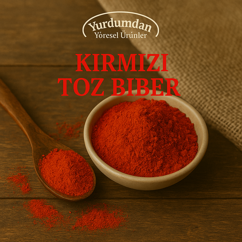 Kırmızı Tatlı Toz Biber (Gaziantep) (250g)
