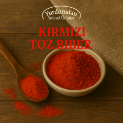 Kırmızı Tatlı Toz Biber (Gaziantep) (250g)