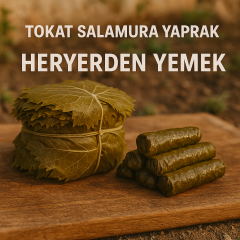 Tokat Üzüm Yaprağı Salamura (2024) (4800g)
