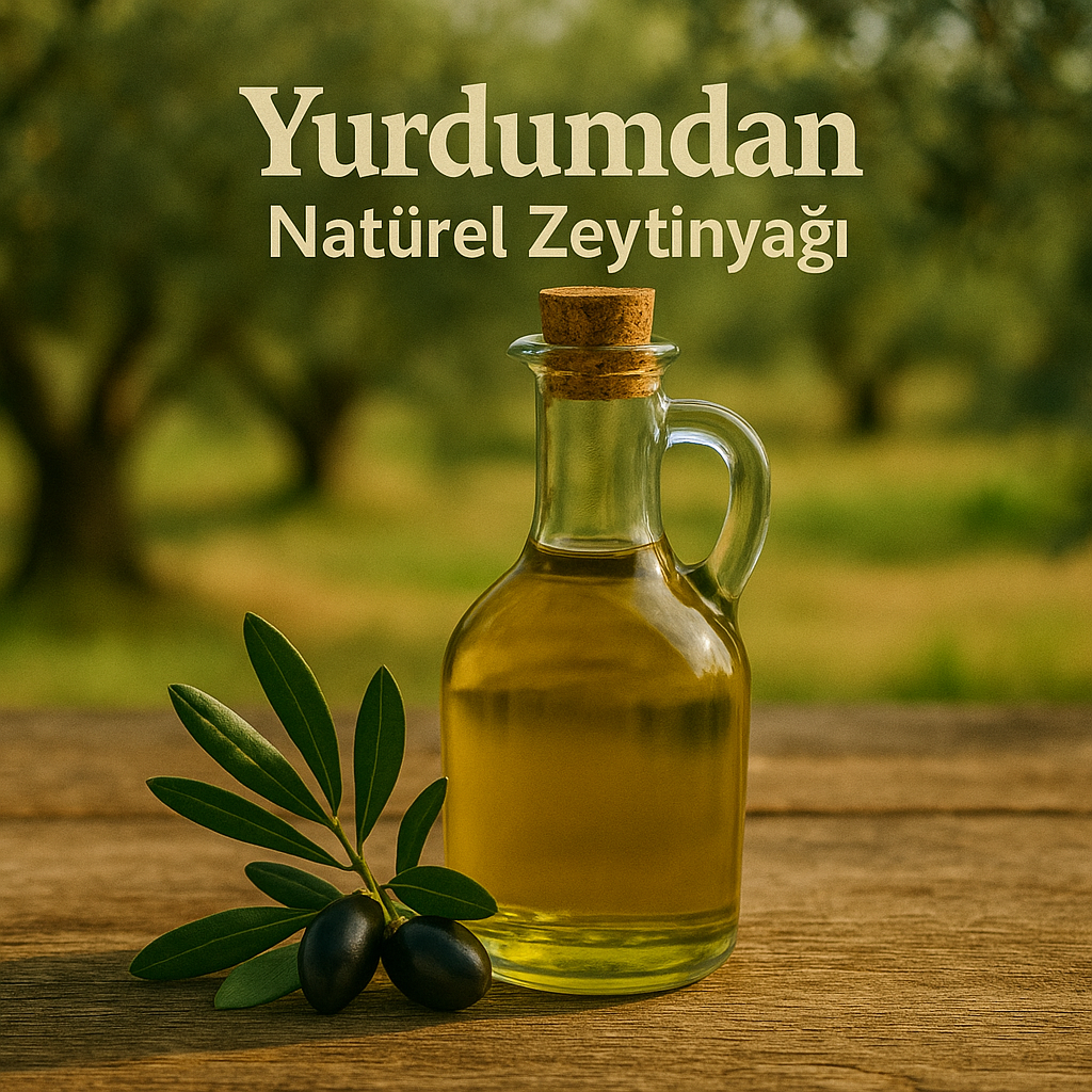 Zeytinyağı (Soğuk Sıkım 1 litre)(Mersin-Mut)