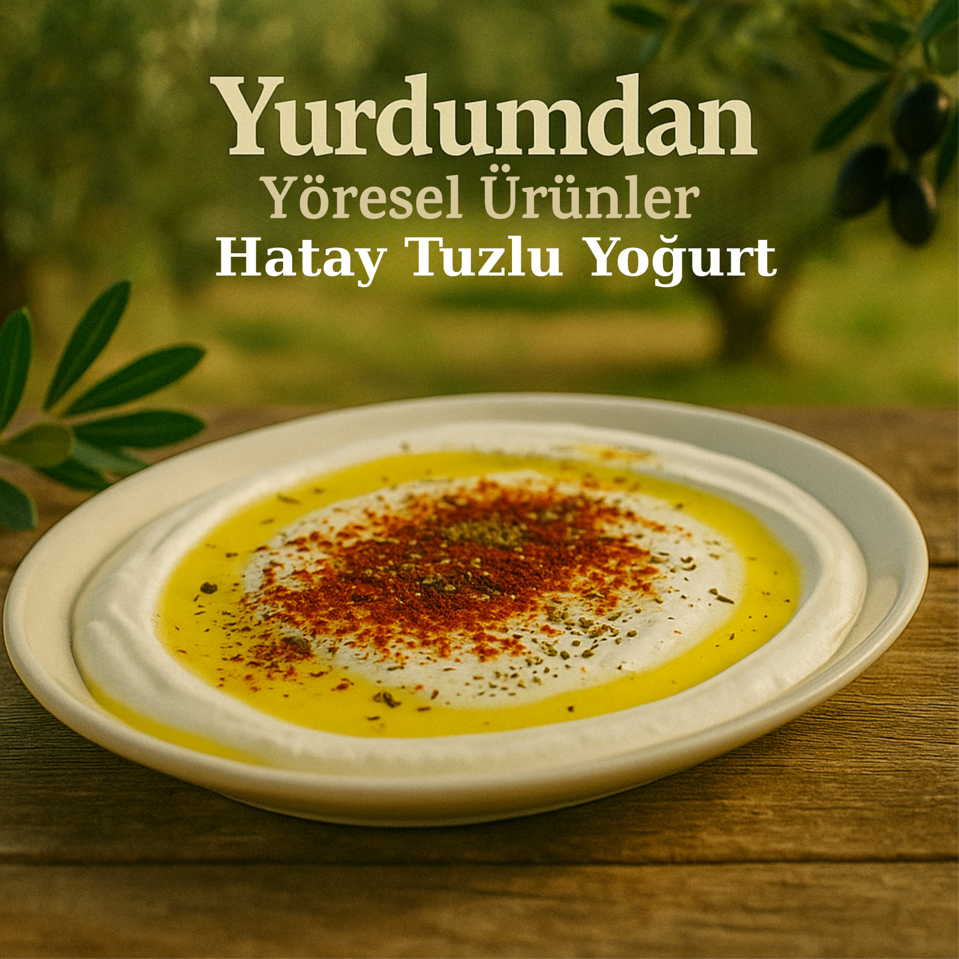 Hatay Tuzlu Yoğurt (1 kg)