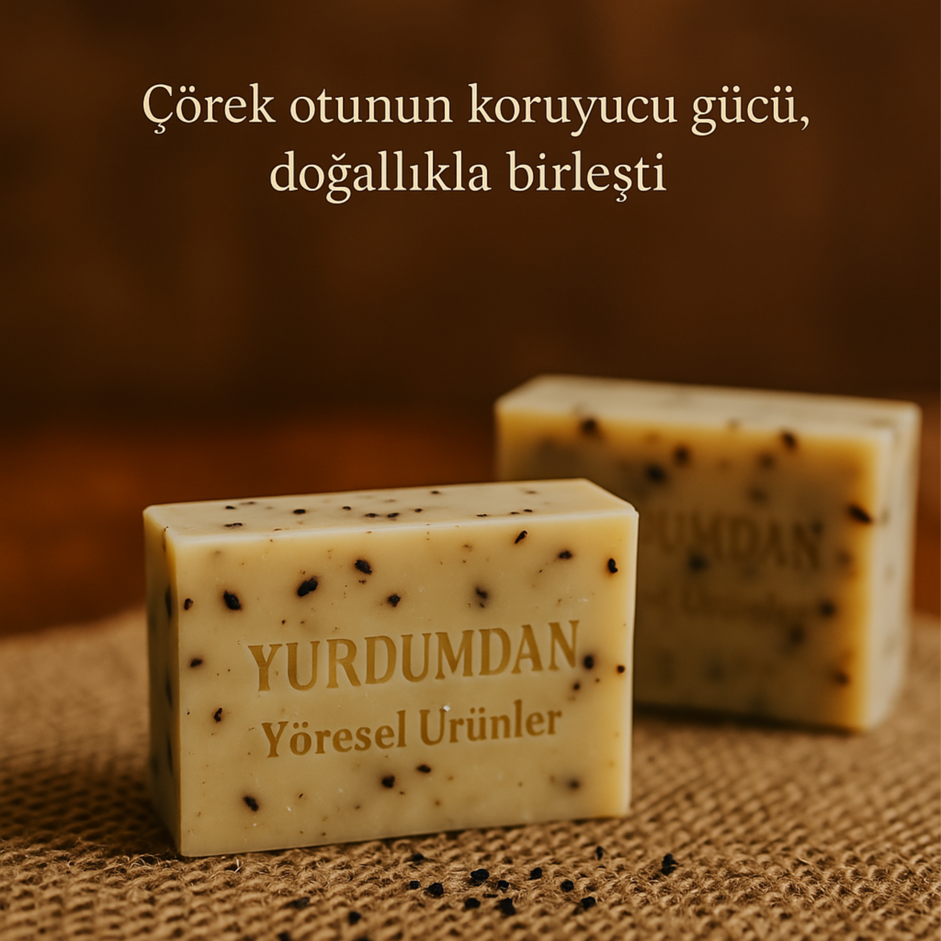 Çörekotlu Sabun(6x100=600gram)