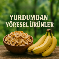 Dilimlenmiş Muz Kurusu ( 250 Gram)