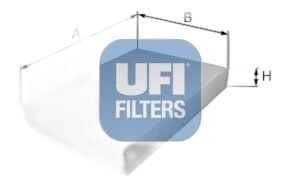 UFI 53.189.00 T5-T6-AMAROK-TOUAREG-Q7-CAYENNE BM POLEN FİLTRESİ E1910LI-LA 182 (KARBONSUZ)