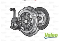 VAL 834312 CLİO-IV/KANGO/DUSTER/LOGAN/MICRA DEBRİYAJ SETİ HIDROLIK RULMANLI (828012+810086) (3lü set) ÇIFT SEGMANLI