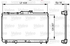 VAL 731441 COROLLA (E10, E11) SU RADYATÖRÜ