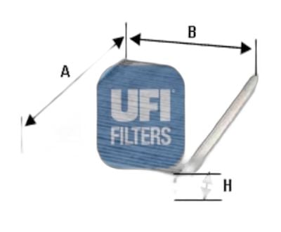 UFI 54.161.00 CRAFTER-SPRİNTER BM POLEN FİLTRESİ E2916LC
