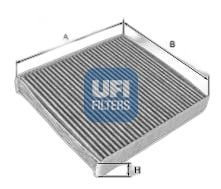 UFI 54.148.00 T5-T6-AMAROK-TOUAREG-Q7-CAYENNE BM POLEN FİLTRESİ LAK182 / AHC209 (KARBONLU)