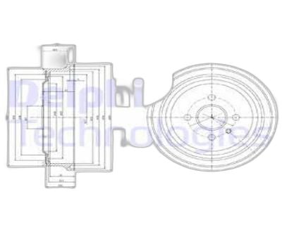DEL BF367 ASTRA F ASTRA G ASTRA H COMBO C BM KAMPANA ARKA