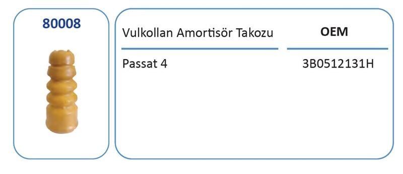 AMORTİSÖR TABLASI TAKOZU VOLKSWAGEN