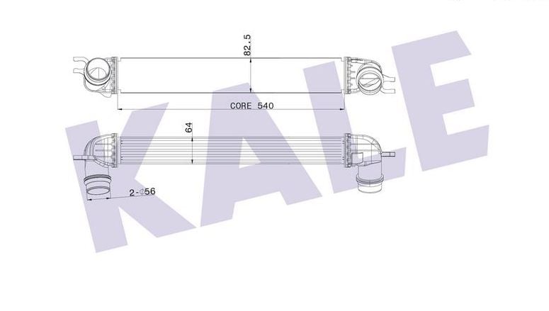 Clubman Countryman Paceman Turbo Radyatörü KALE-344865