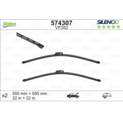 VAL 119353 W203-209 BM SİLCEK SÜPÜRGESİ ÖN TAKIM SWF --- 560 / 560 MM