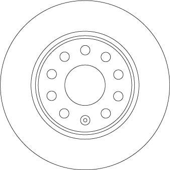 Audi Yedek Parça Q2 Fren Diski Arka TRW DF6952-5Q0615601B