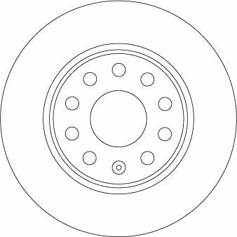 Volkswagen Yedek Parça T-Roc Fren Diski Arka TRW DF6952-5Q0615601B