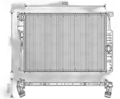VAL 735451 F20-F20 LCİ-F21-F21 LCİ-F22-F30-F31-F34-F35-4F32-F33-F36 N13-N47-B47 SU RADYATÖRÜ