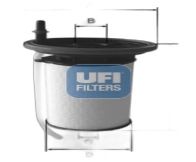 UFI 26.053.00 BOXER IV 2.0 HDI YAKIT FİLTRESİ (KARTUŞ)