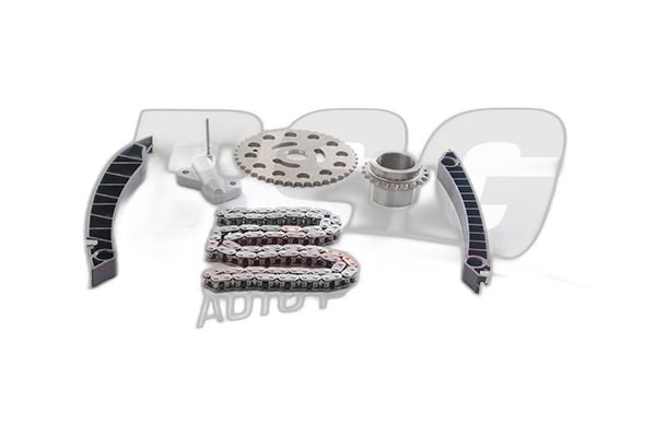 BSG 75-102-002 MEGAN III-IV/FLUENCE/KADJAR/TRAFIC/MERCEDES-VİTO/NISSAN-X-TRAIL 1.6 dCi EKSANTRİK ZİNCİR SETİ ZİNCİR-2 KIZAK-EKSANTRİK DİŞLİ-KRANK DİŞLİ-GERGİ