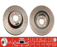 TRW DF1437 FORESTER (SF) : FORESTER (SG, SH) 2.0 02-12 : IMPREZA (GC) 2.0 T 92-98 : IMPREZA (GD) 2.0 05-07 : IMPREZA (GE, GH) 1.5/2.0 4WD 08-11 2.0:2.0 T FREN DİSKİ ÖN .