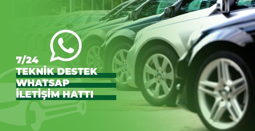Whatsapp 'dan ulaşın.
