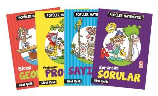 Popüler Matematik Set - (4 Kitap)