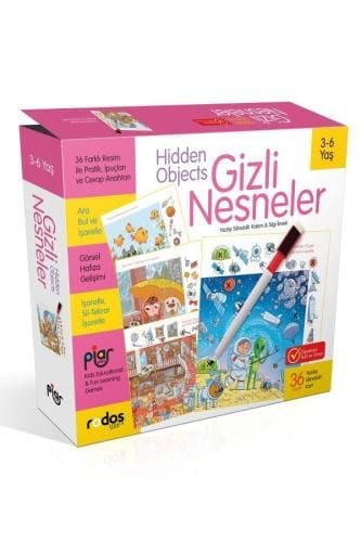 Gizli Nesneler-Hidden Objects-Gizli Resmi Bul ve İşaretle